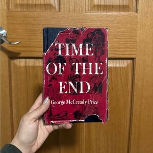Time of the End by George McCready Price - Red Hardcover
